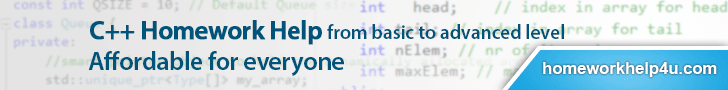 C++ Homework Help